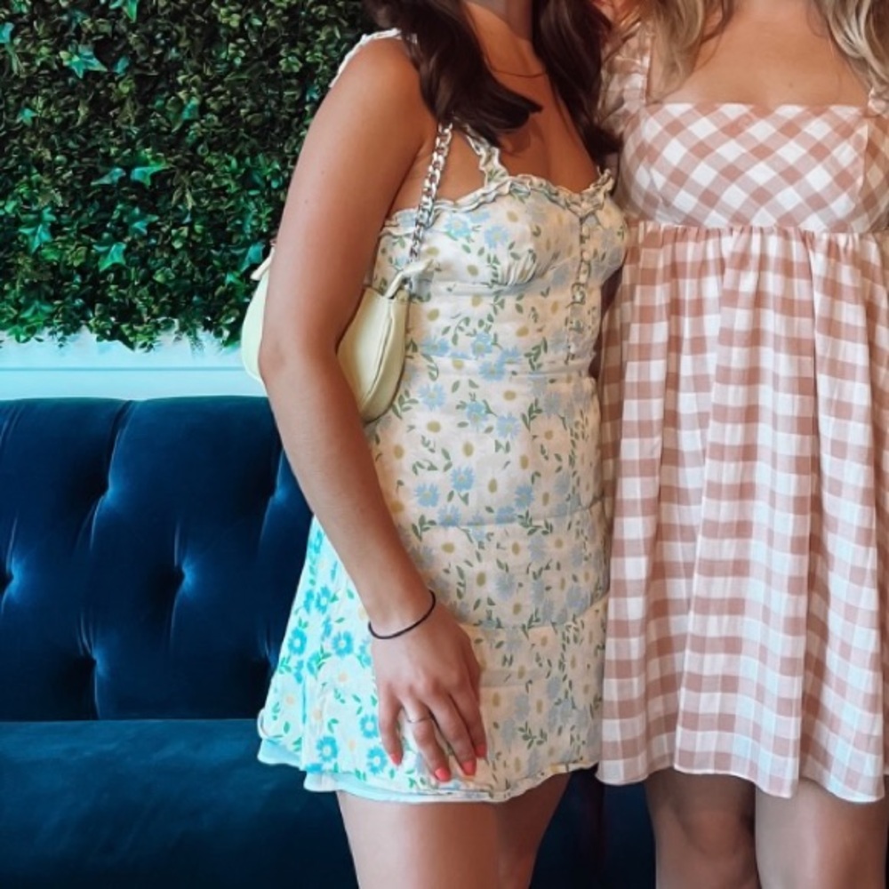 Zara White Cream Sleeveless Spaghetti Strap Mini Sundress